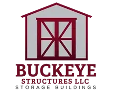 Red And White Barn Logo For Buckeye Structures LLC