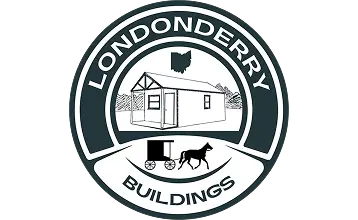Londonderry Buildings Logo Featuring a Horse and Carriage Icon
