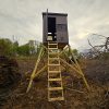 Hunting Blinds Millersburg Elevated Structure Surrounded by Trees and Brush