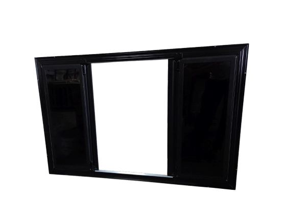 Black Three-Panel Pop-In Window for Hunting Blinds Millersburg
